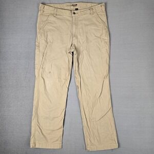 Carhartt Pants Mens 38X30 Relaxed Fit Utility Work Khaki Tan 102291-253